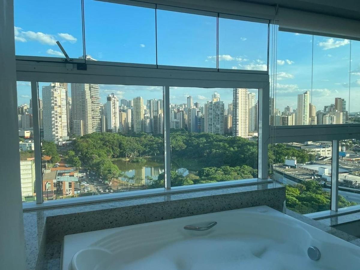 1 Qts.| 2 Hosp. | Jacuzzi Na Varanda | Linda Vista Goiânia Exterior photo