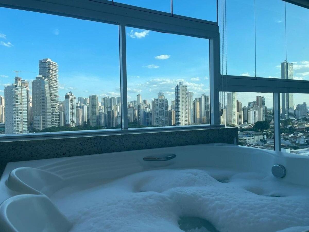 1 Qts.| 2 Hosp. | Jacuzzi Na Varanda | Linda Vista Goiânia Exterior photo
