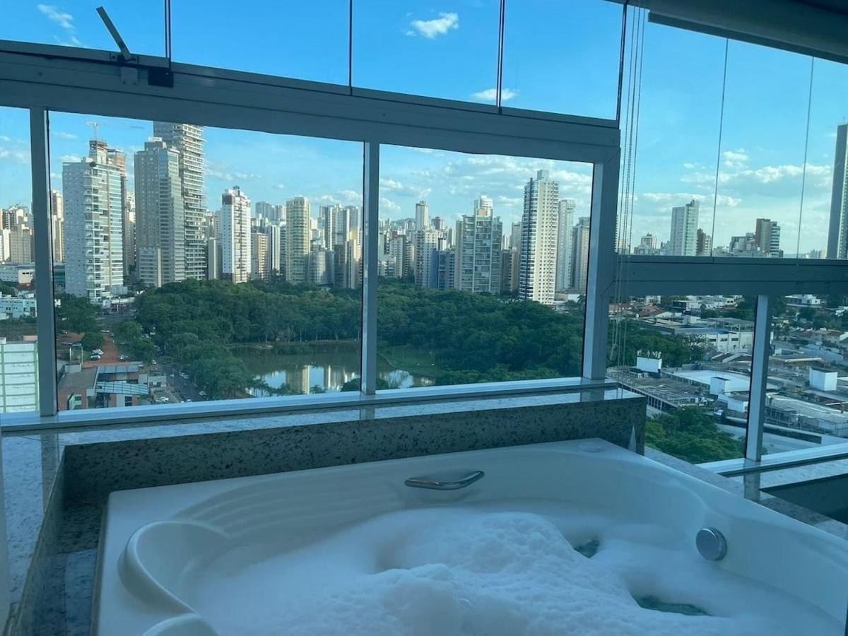 1 Qts.| 2 Hosp. | Jacuzzi Na Varanda | Linda Vista Goiânia Exterior photo